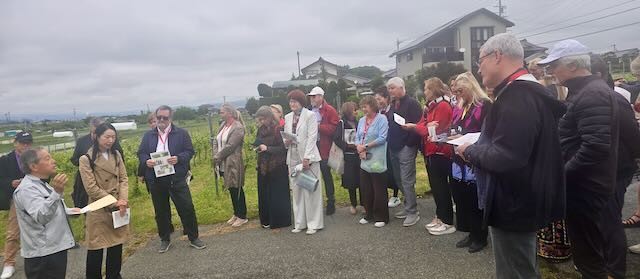 Szakmai látogatás a Domaine Kosei szőlőültetvényén Szakmai látogatás a Domaine Kosei szőlőültetvényén